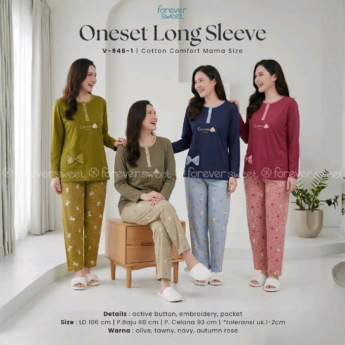 TERMURAH Baju Tidur FOREVER Sweet PP Mama Size