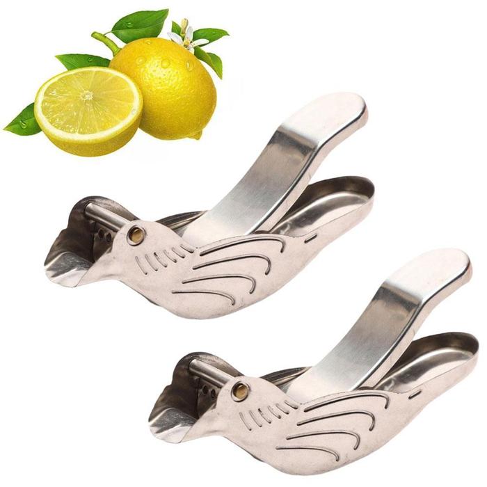Bird Shaped Lemon Juice Extractor Stainless Steel Manual Citrus Press