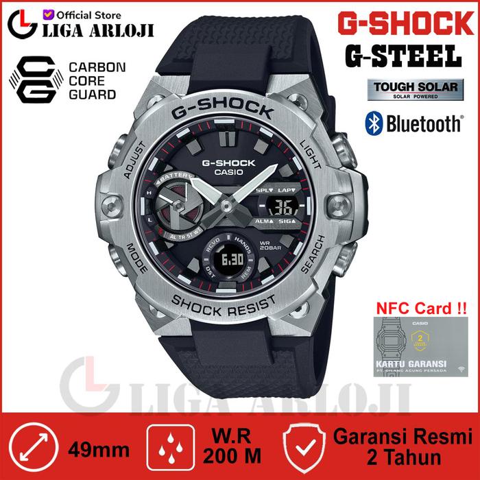 Casio G-SHOCK GST-B400-1ADR Jam Tangan Pria G-STEEL GSHOCK GSTB400 GST-B400-1A GST B400 1ADR
