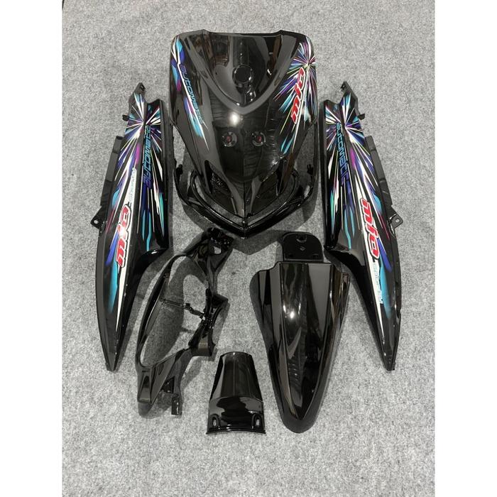 Fullset cover body halus mio smile hitam stripping 2010