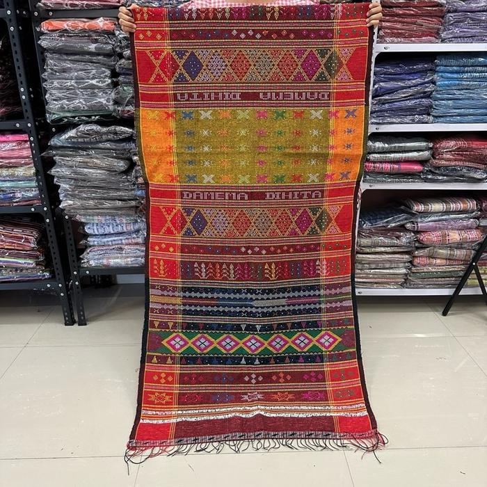 Ulos Sadum Motif Sadum Tarutung Sirat Mewah & Vintage