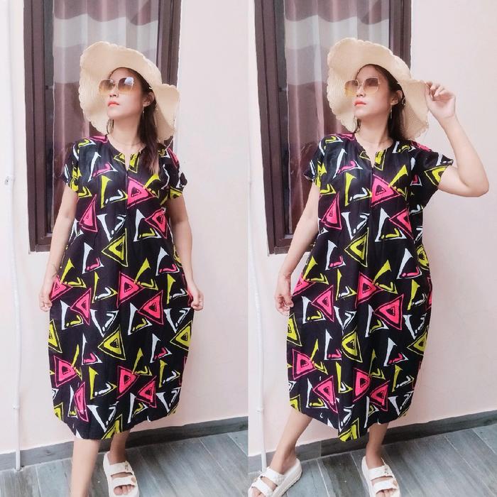 Home dres daster habel rayon busui jumbo baju tidur  Wanita Dewasa Piyama