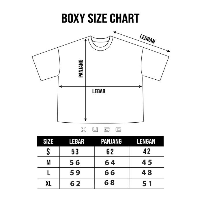 Huge Tshirt Boxyfit Tshirt Boxy 16S Heavyweight Huge Gang