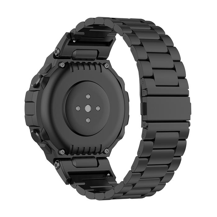 Stainless Steel Strap For Amazfit T Rex/T-Rex 2 Smart Watch Accessories Metal Bracelet For Amazfit T