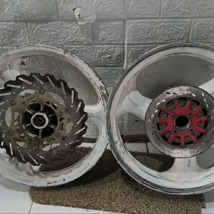 Velg megapro Tiger mega pro gl pro gl cb 100 tiger revo merk sprint honda tapak lebar racing palang 