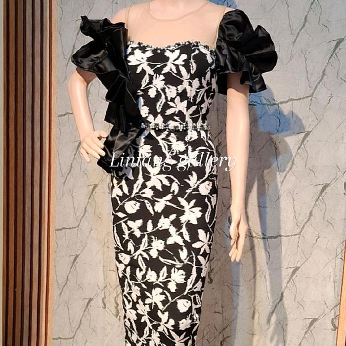 dress scuba /lintang gallery/gaun singer