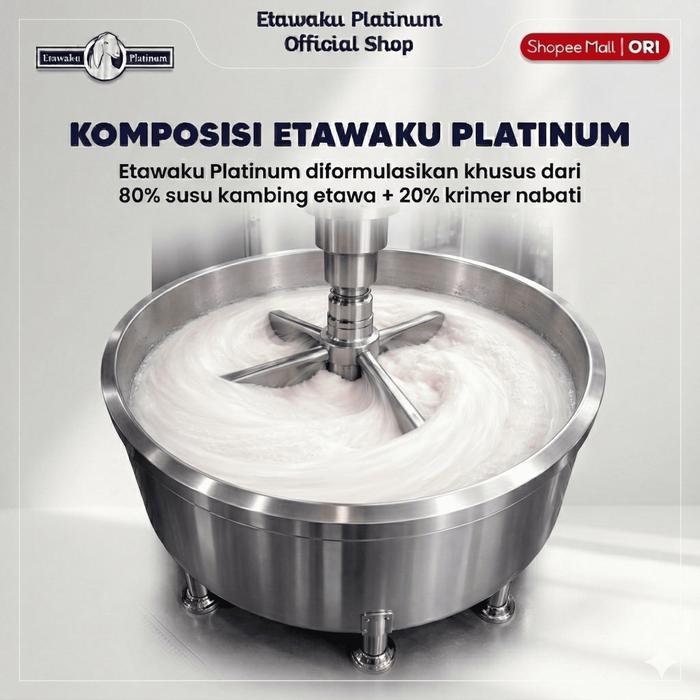 ETAWAKU PLATINUM - SUSU KAMBING ETAWA MURNI & KRIMER BUBUK