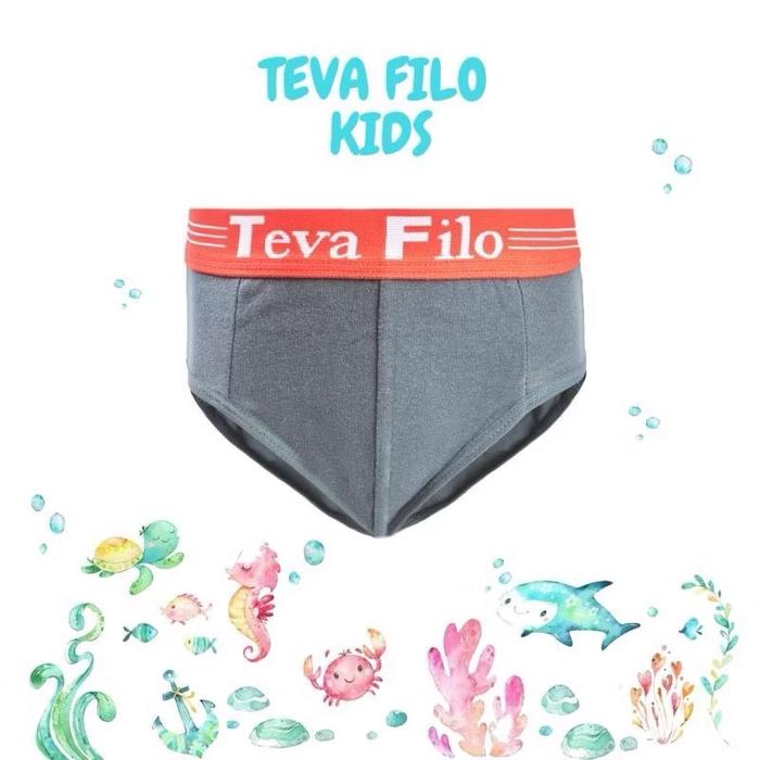 [3 PCS] TEVA FILO KIDS  606 - celana dalam anak laki laki SEGITIGA anak cowok teva filo anak