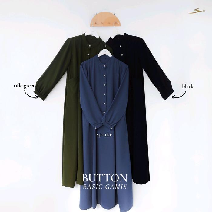 Khadijah Indonesia - Gamis Button Basic