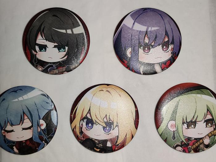Badge/Bros/Pin Bang Dream Ave Mujica Polos No Mask
