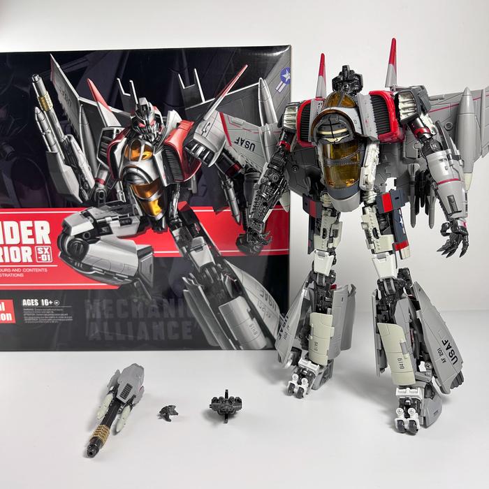 Transformation Warrior SX01 SX-01Thunder Blitzwing Masterpiece Action