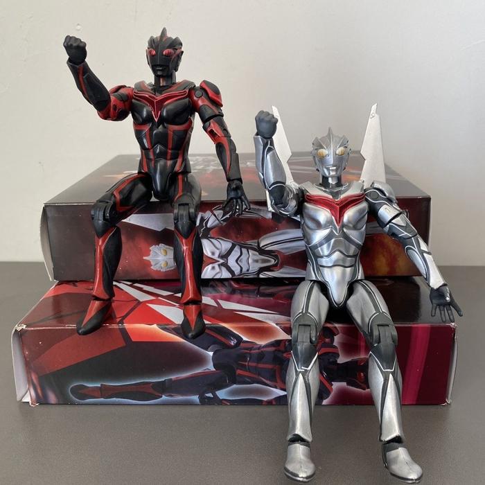 New Ultraman Anime Cartoon Dark Zagi Ultraman Noa Action Figure Dolls