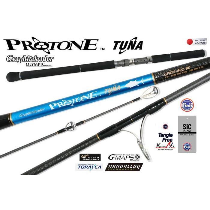 Graphiteleader Protone Tuna 2019 GPRTS Popping Rod Joran