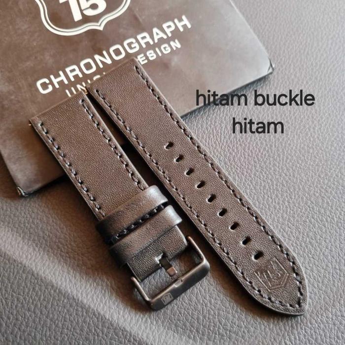 Strap Leather T5 Original Tali Kulit Jam Tangan T5 Original 22Mm 24Mm 26Mm/Tali Jam Tangan Kulit Teb