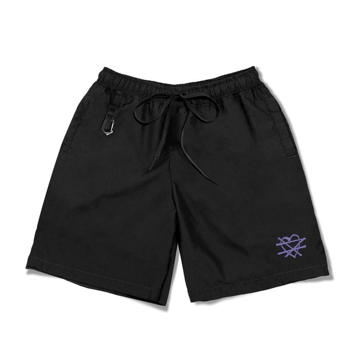 Round - Boardshort Boxer Celana Pendek - Amor Purple - Unisex