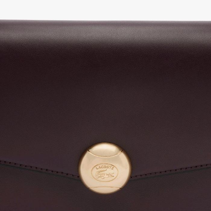 LACOSTE WOMEN'S LARGE TENNIS BLISS SHOULDER BAG TAS BAHU / SELEMPANG WANITA - RED