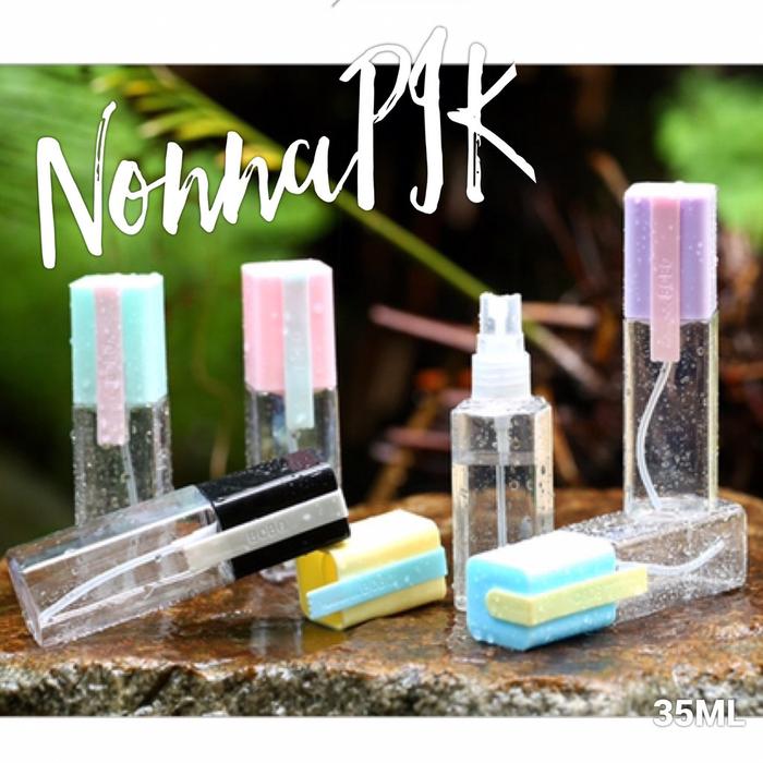 BOTOL PARFUM MINI 35ML TRAVEL PLASTIK BOTOL SPRAY REFILLABLE