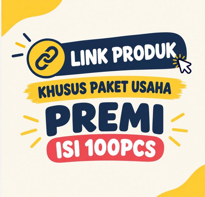 Paket Usaha Premi 100pcs 5,6 juta + adm All Lengan Panjang