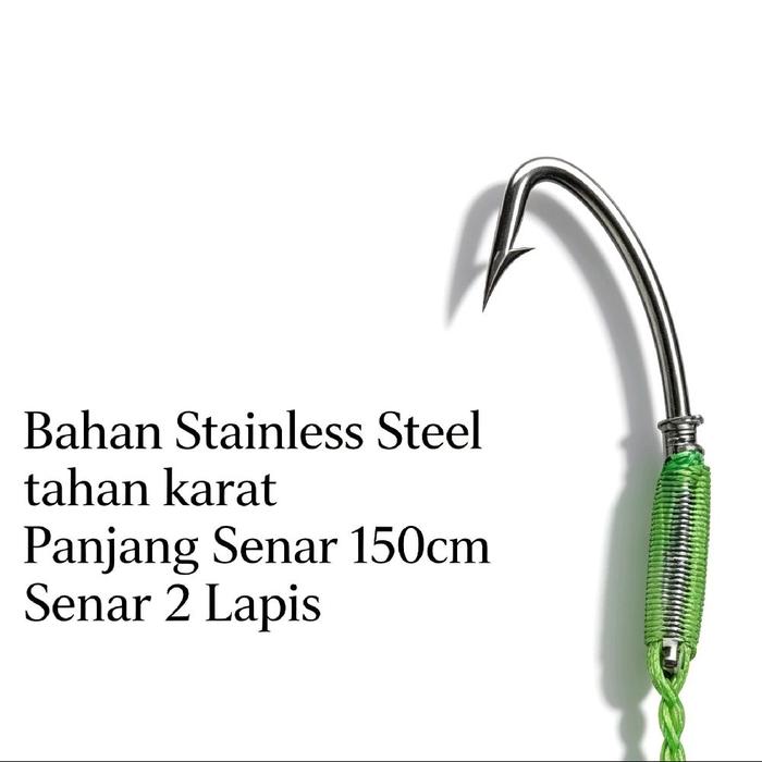 kail pancing belut model parang