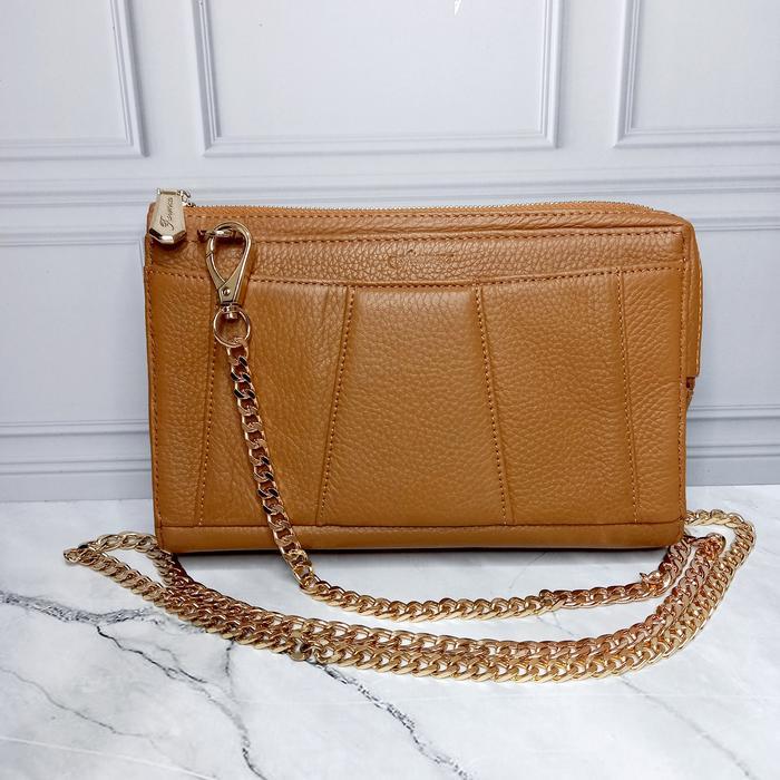 Fiorenza tas wanita kulit asli 100% Vanessa Sling bag genuine leather