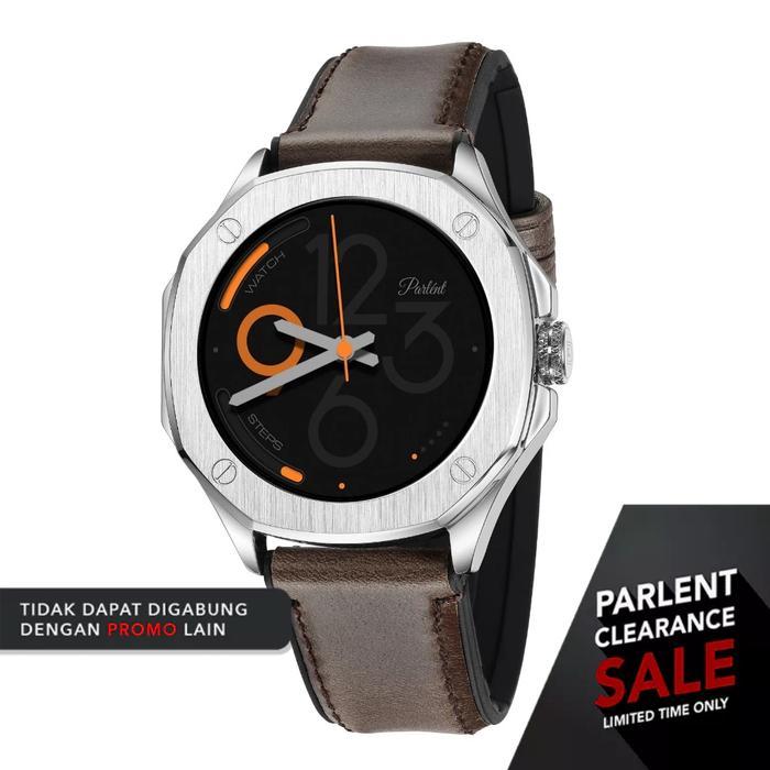 Smartwatch Parlent Gallant Active with Dual Material Strap (Leather on surface and rubber on base)