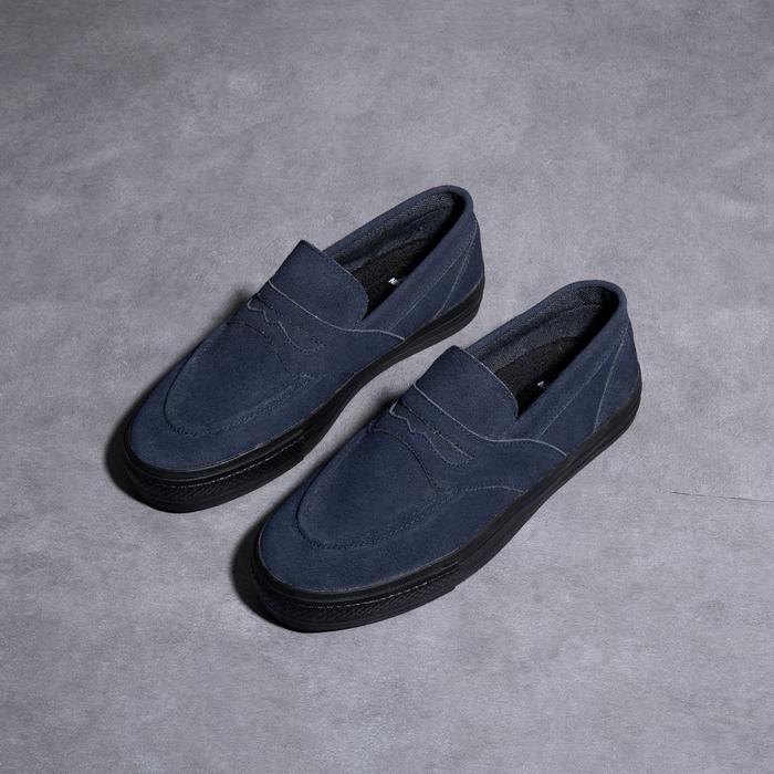 Noun Loafer Navy Black Suede