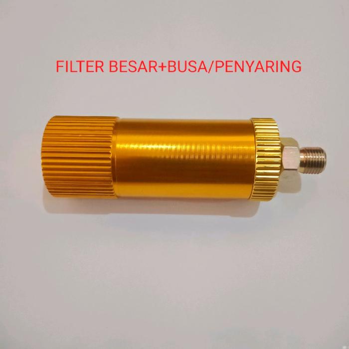 Filter besar pompa pcp fullset+Busa, sparepart pompa pcp import