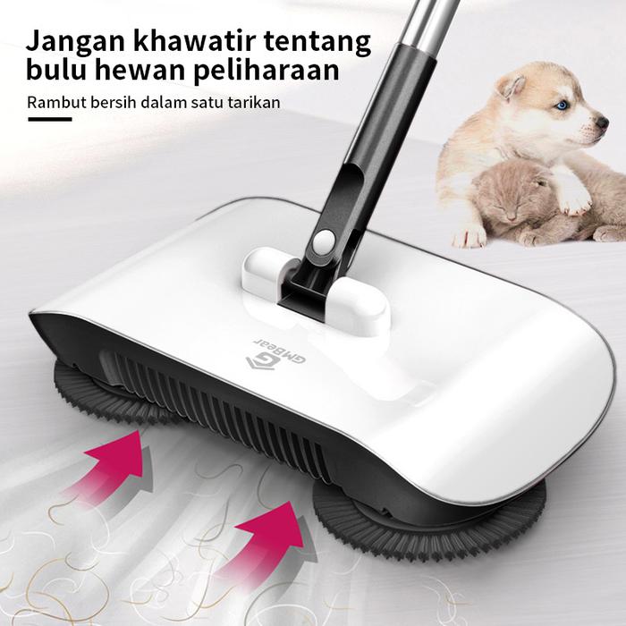 Gm Bear Sapu Lantai Otomatis 1085 - Ultra Broom Sapu Dorong Pembersih Lantai