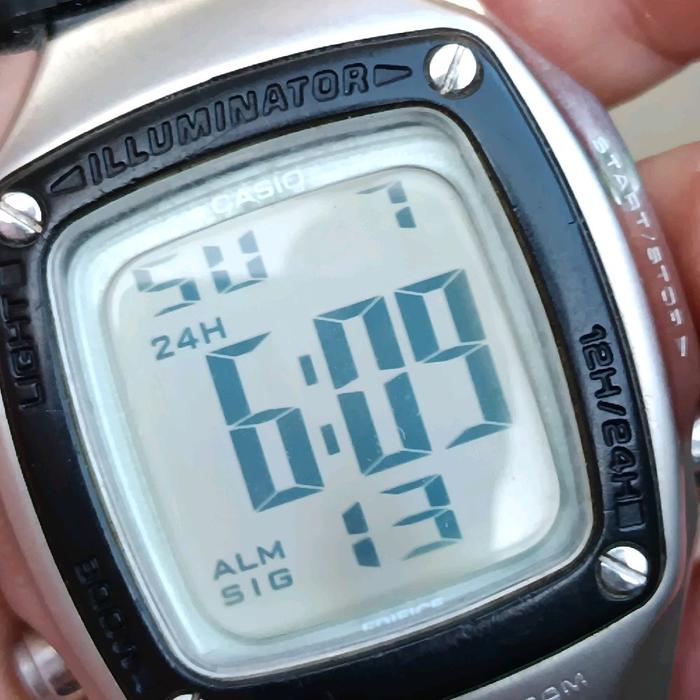 Casio *Rare* EFD103-1V Edifice Illuminator Stainless Steel Watch 1989 vintage jadul