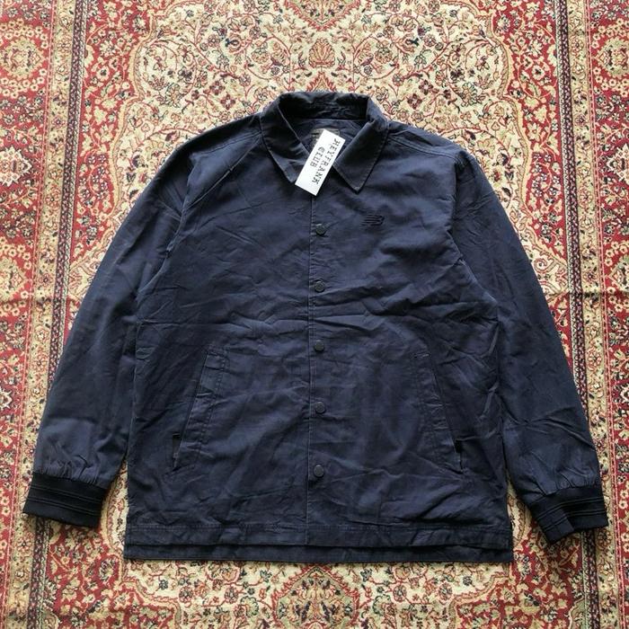 Jaket New Balance canvas coach jacket Casual new balance sport wear jacket H644
