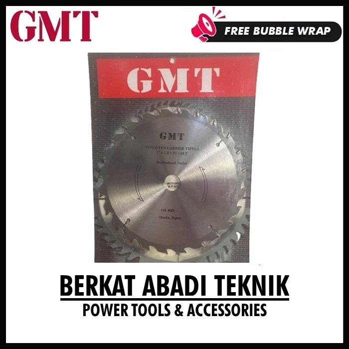 Gmt Circular Saw Blade 7 x 24T Thin Tipis Mata Circle Gergaji Potong Kayu
