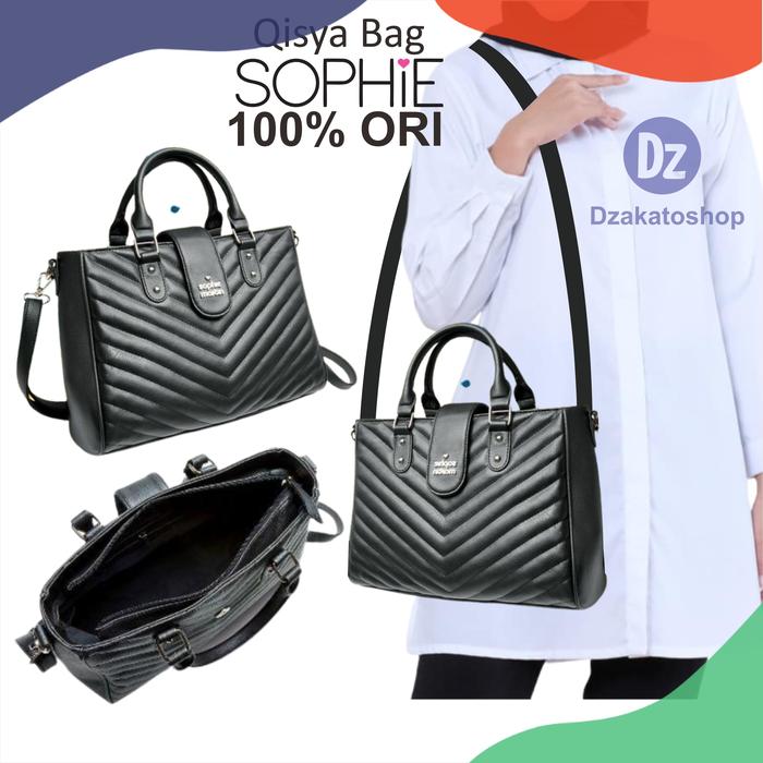 Tas Pesta Kondangan Mewah Jinjing Wanita Sophie Martin Paris Qisya Hitam Promo Terbaru  Kekinian Sho