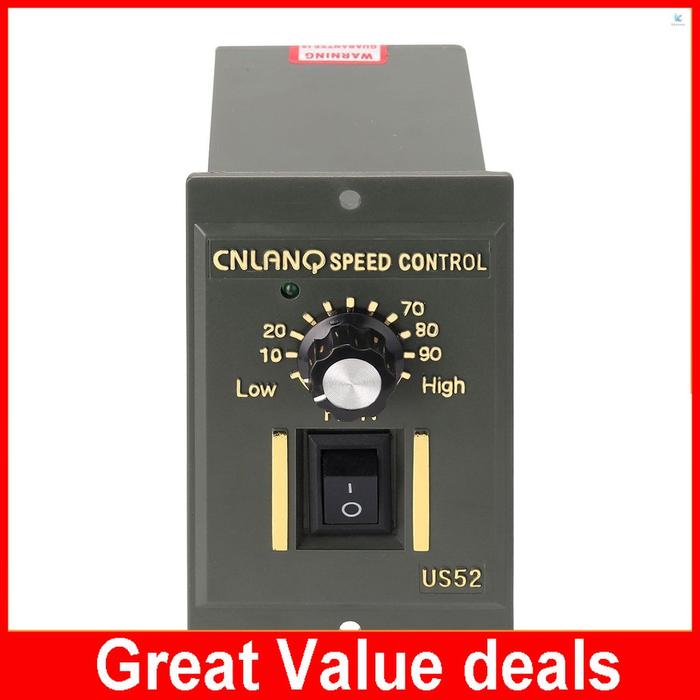 US-52 Speed Controller 400W AC220V ABS Speed Controller Motor Speeds