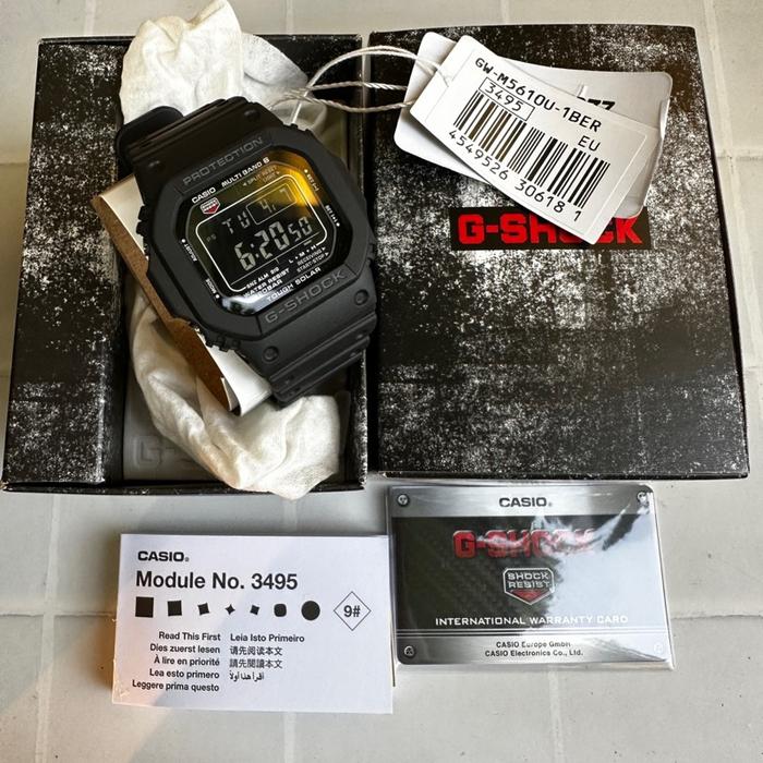 Gw-m5610u-1ber gshock gw-m5610u original new