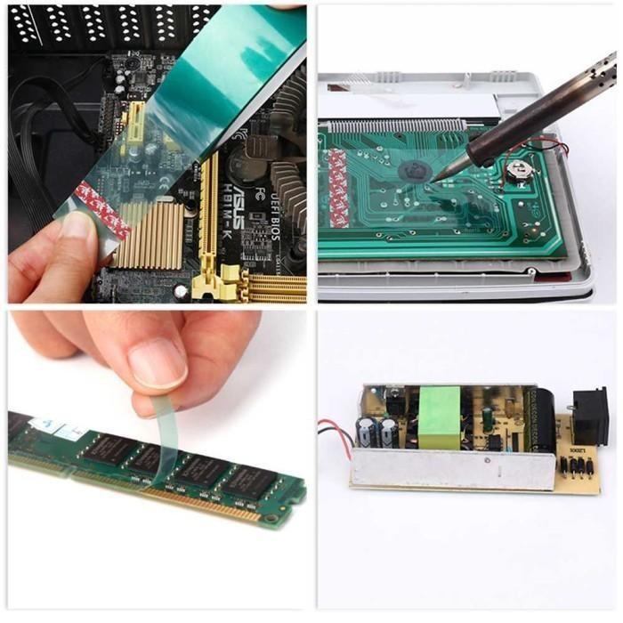 Grso Isolasi Tahan Panas Lakban Solder 200 Derajat Masking Die Cut Pgsa3R
