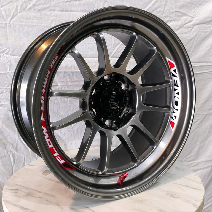 4p Velg Lenso Venom 5 18x9.0 6H 139.7 et0 HyperBlack Ring 18 R18 Lebar 9 inci Mobil Fortuner Pajero 