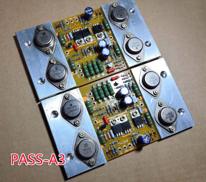 PASS-A3 Class A power amplifier board Medium A PASS gold seal Gold seal A3