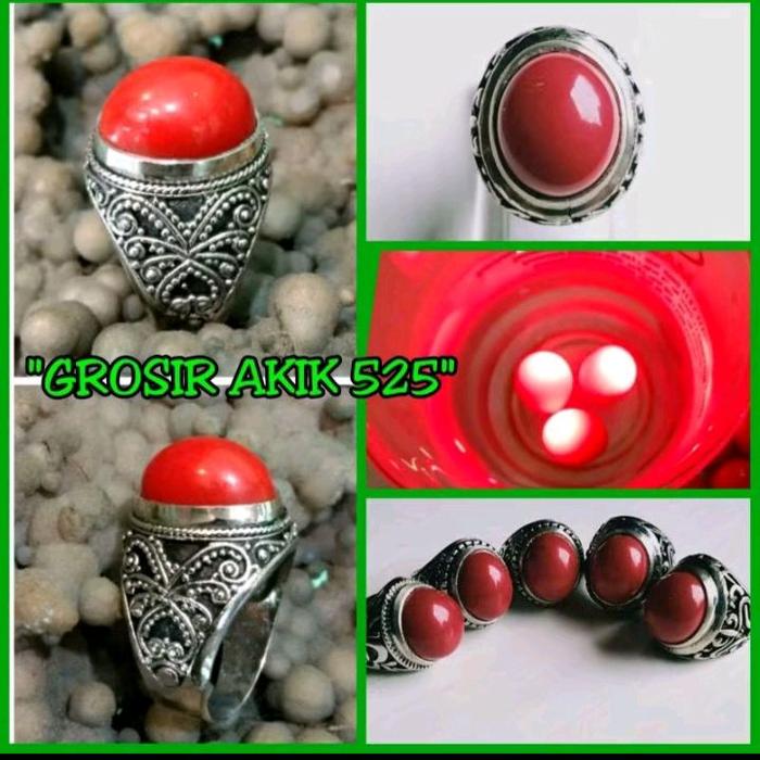 cincin merah delima fosfor air