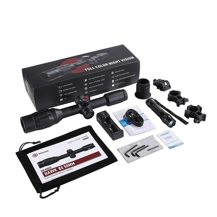 TH25 Thermal Imager Scope 384*288 Dudukan Monokular Resolusi Pada