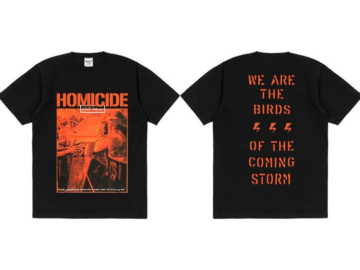 [COD] Kaos T-shirt Band Homicide Conflict Pria Dewasa Hitam - Combed - S