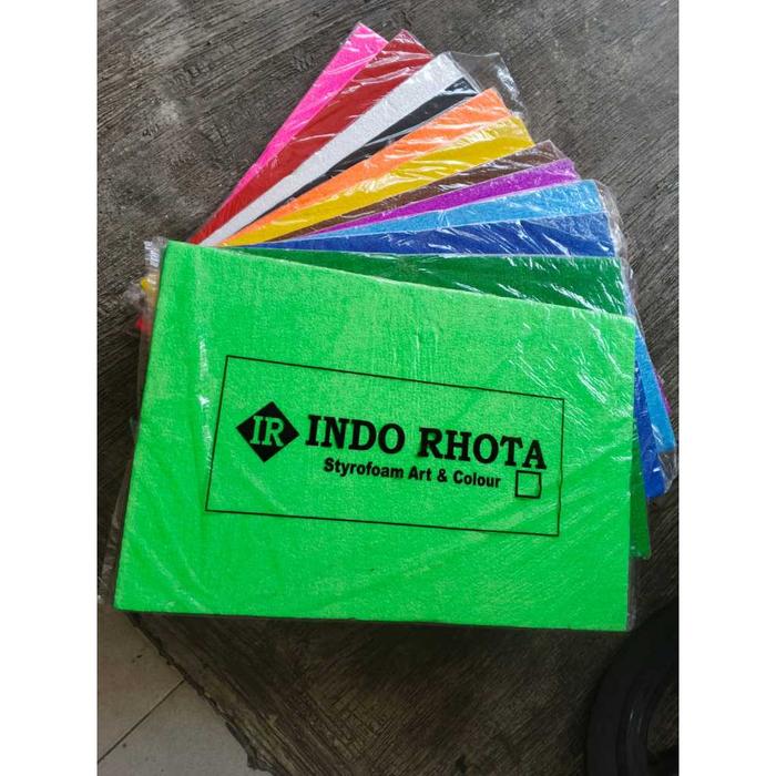 STYROFOAM WARNA / GABUS STYROFOAM LEMBARAN