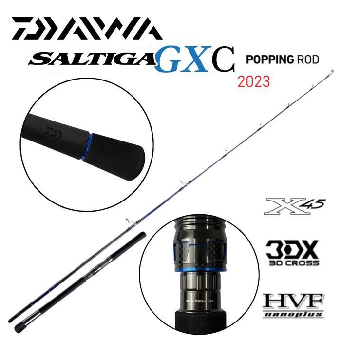 Daiwa Saltiga GX C 2023 Popping Casting Rod Joran Pancing