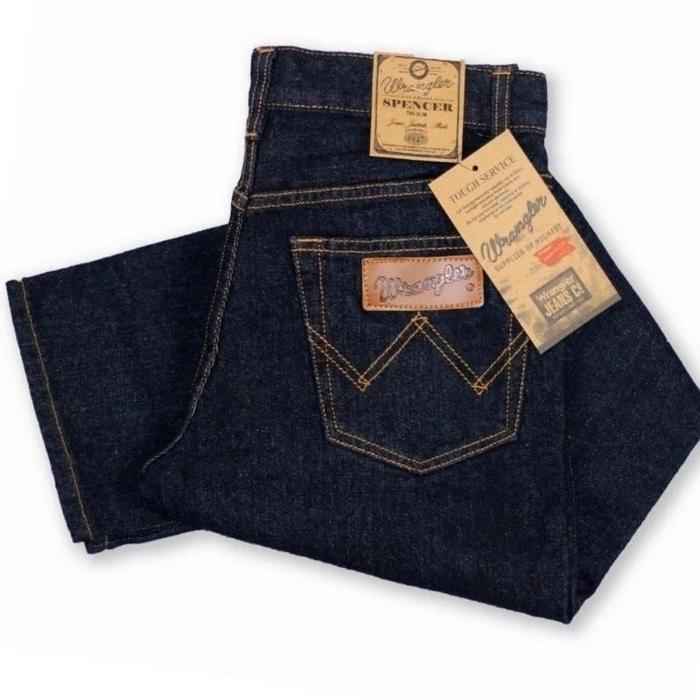 Wengler Celana Jeans wrengler model standard reguler pria ukuran 28-38
