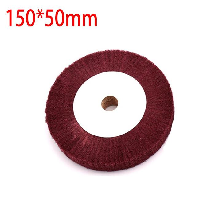 Nylon Fiber Flap Wheel Disc 50mm Sand/no Sand 150mm Abrasive