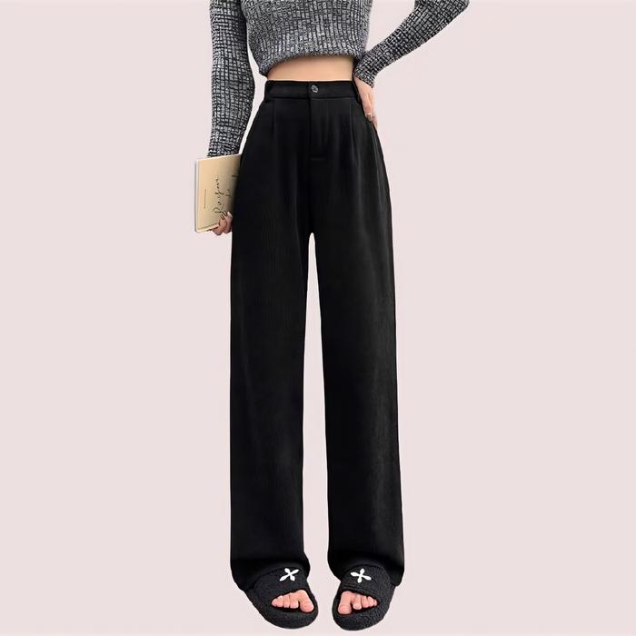 Curduroy Pants Celana Kulot Wanita Bahan Curduroy