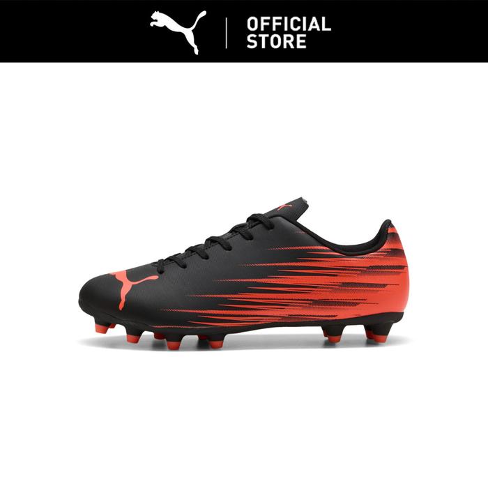 PUMA ATTACANTO II FG/AG Football Boots Men Black-Glowing Red
