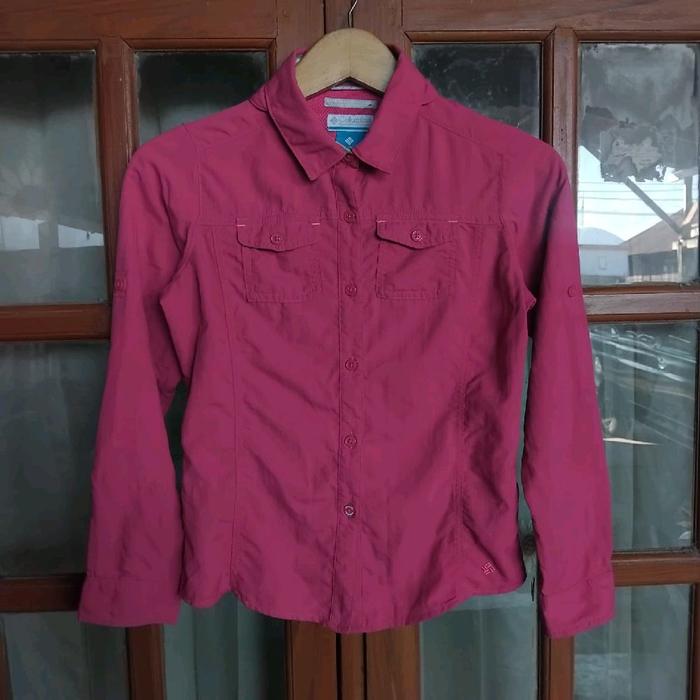 Columbia woman nylon shirt (S)