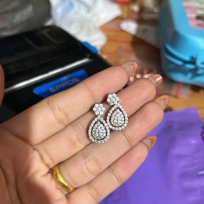 anting labu anting air mata cantik mewah
