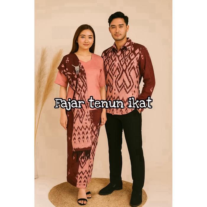 SET COUPLE BAJU TENUN TORAJA/ BAJU TENUN TORAJA LAKI LAKI DAN WANITA