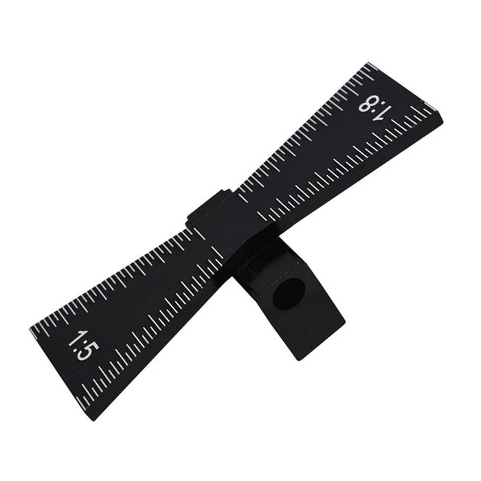 Woodworking Dovetail Marker Aluminum Alloy Dovetail Marking Template